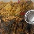 Grilled Jerk Wing Dinner