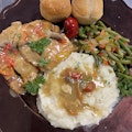 Roasted Turkey chops