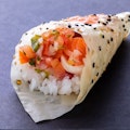 Sashimi Ceviche Hand Roll
