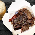 Beef Jerky and Sticky Rice Combo
