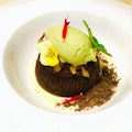 Warm Flourless Chocolate Lava Cake