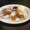 Caramelized Pear Buttermilk Pancakes