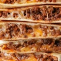 More Beefy (Ground beef double quesadilla) 