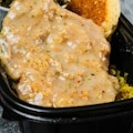 Smothered Fried Chops & Yellow Saffron Rice {2}