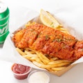 Fish & Chips Basket Lunch Special l $2 OFF