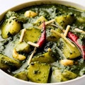 Aloo Palak (Potato Spinach) (Vegan)