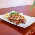 #10 Garlic Shrimp & BBQ Chicken