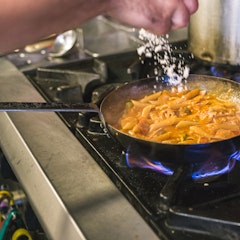 Authentic Italian pasta dishes cooked to order